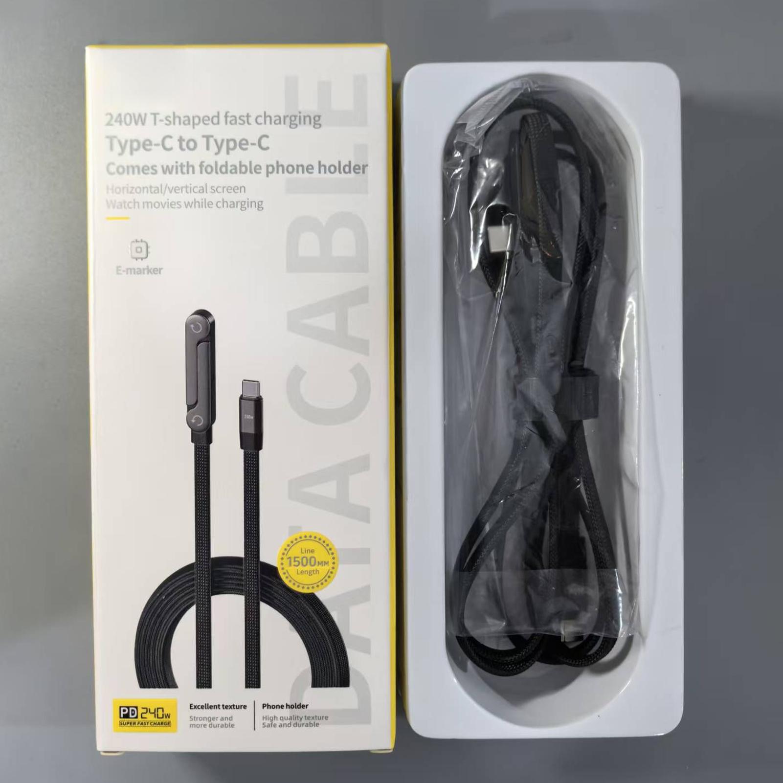 Tech Accessories For Home Office - Невидимый держатель-кабель для зарядки 2-в-1: аксессуар