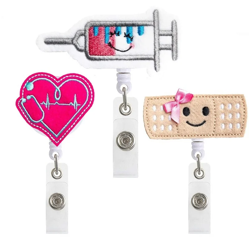 Xray Tech Accessories - Выдвижные катушки для бейджей медсестры, держатели
