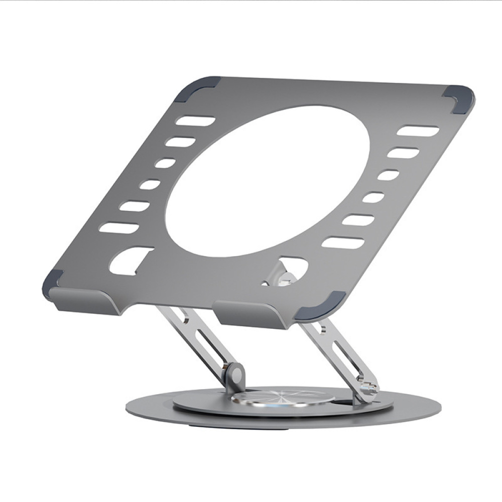 Laptop Stand Bamboo - Подставка для настольного ноутбука, алюминиевый вращающийся
