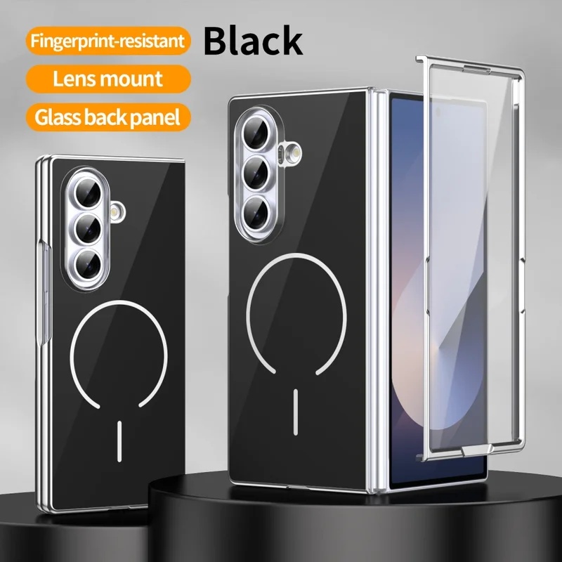Tech Accessories Wholesale - Магнитный складной чехол из стекла для