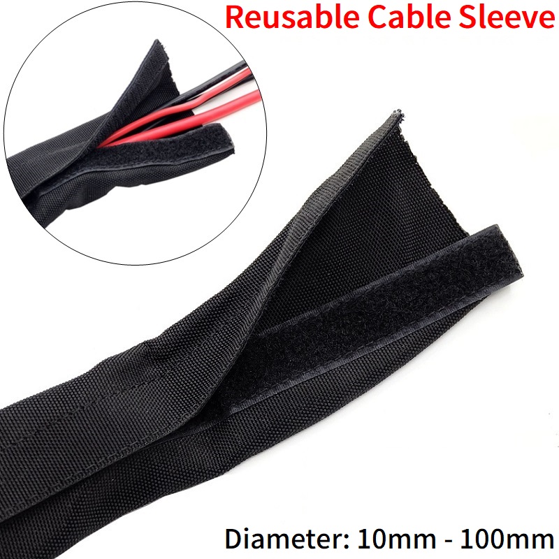 Cable Sleeve Neoprene - Многоразовая кабельная Втулка с лентой 10