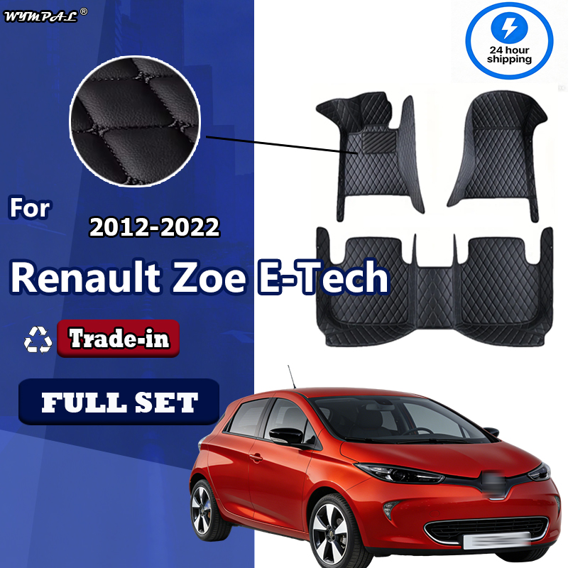 Tech Accessories 2022 - Роскошные кожаные автомобильные коврики для Renault