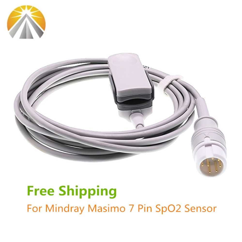 Tech Accessories Usa - Многоразовый 7-контактный датчик SPO2 для серий