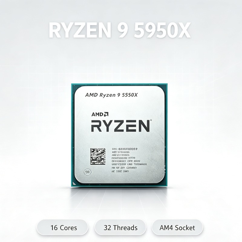 Процессор AMD Ryzen 9 5950X, 1 – обзор и цена Amd Cpu Ryzen 9