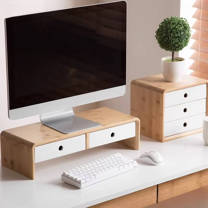 Бамбуковый монитор для ноутбук – обзор и цена Laptop Stand Bamboo