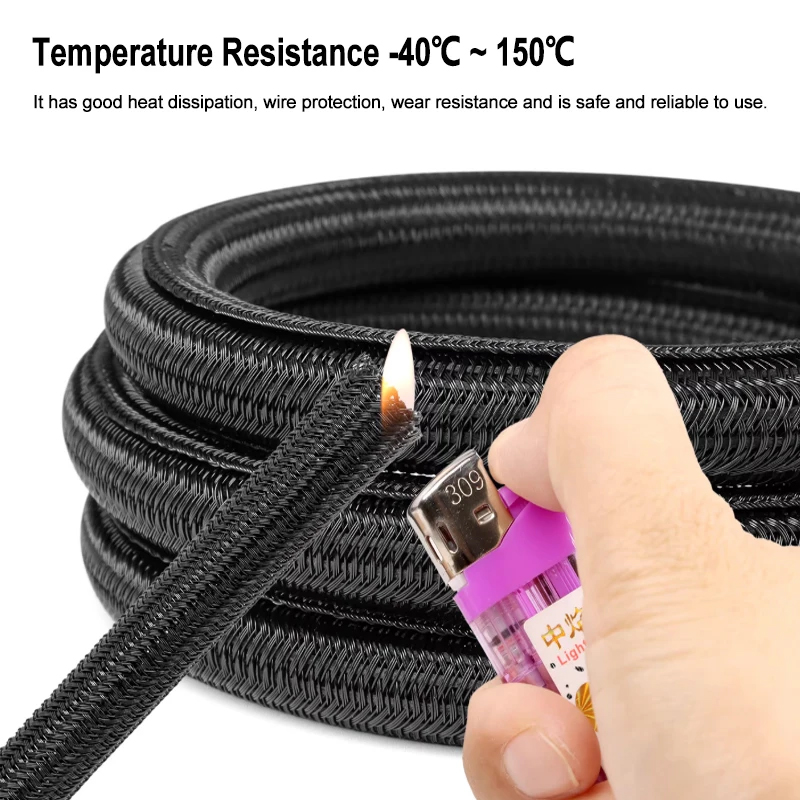 Кабельная оплетка из ПЭТ, 3/8  – обзор и цена Cable Sleeve Neoprene