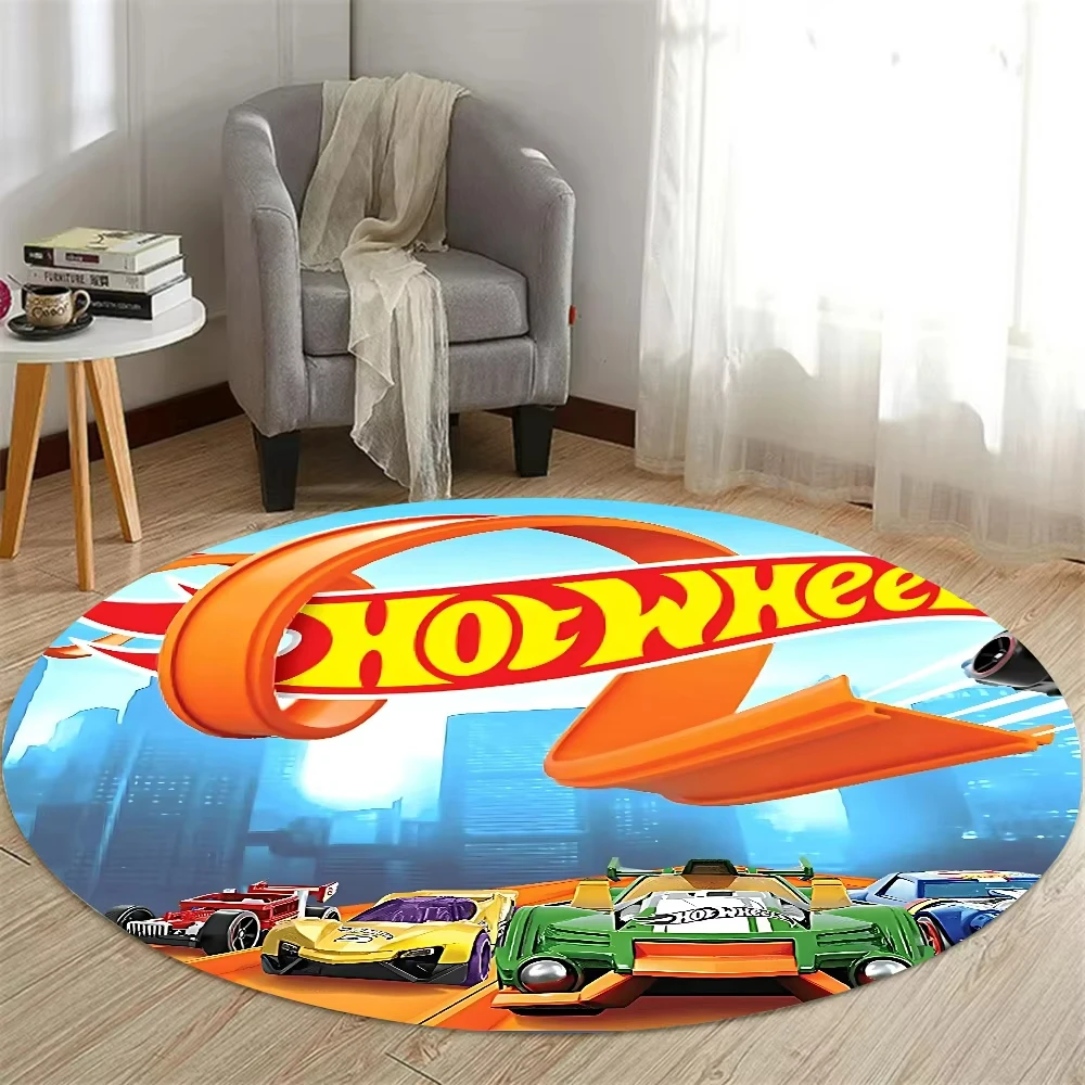 Круглый ковер с принтом Hot Wh – обзор и цена Tech Room Accessories
